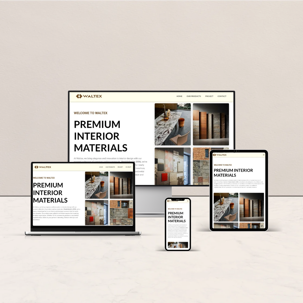 Waltex ERP and Financial Dashboard Interface